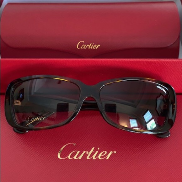cartier tortoise shell frames